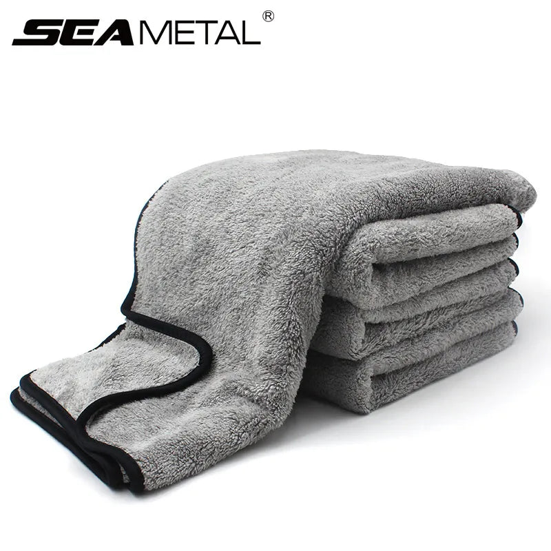 75X35 60X40Cm Microfiber Car Wash Towel Fast Drying Auto Cleaning Extra Soft Cloth High Water Absorption for Car Wash Accessorie