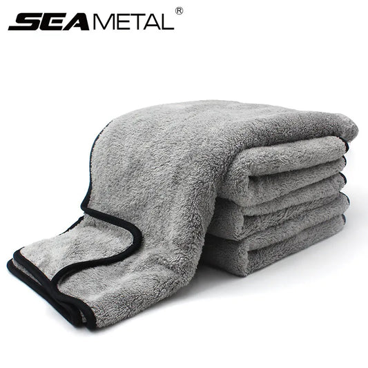 75X35 60X40Cm Microfiber Car Wash Towel Fast Drying Auto Cleaning Extra Soft Cloth High Water Absorption for Car Wash Accessorie